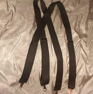 Black suspenders